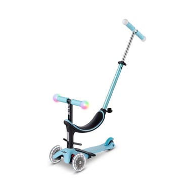 Mini Revolution Deluxe LED 3 en 1 Scooter - Azul