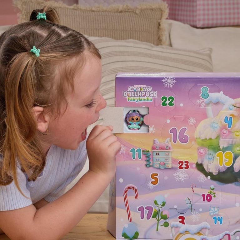 Calendrier de l'Avent SPIN MASTER Gabby et la Maison Magique Féérie-Land 24 surprises Multicolore - Neuf