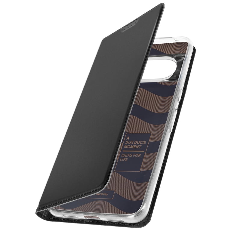 Dux Ducis Funda para Google Pixel 8 Pro Solapa Tarjetero Soporte vídeo Negro - Nuevo