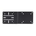 StarTech.com Soporte Bracket de Montaje VESA Compatible con 75x75/100x100 para NUC/Thin Client/Docking Stations - Soporte VESA para Mini PC