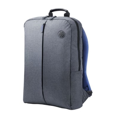 Mochila HP 15.6 HP Gris y Azul ESSENTIAL K0B39AA Estilo contemporáneo,espalda acolchada Bolsillos utilitarios ''