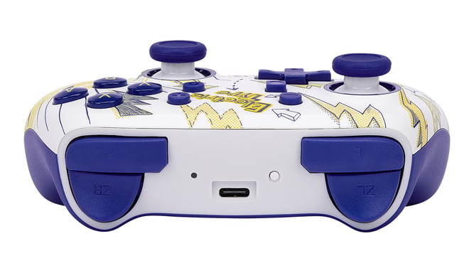 PowerA Nano Enhanced Violeta, Blanco, Amarillo Bluetooth Gamepad Analógico/Digital Nintendo Switch, Nintendo Switch Lite, Nintendo Switch OLED