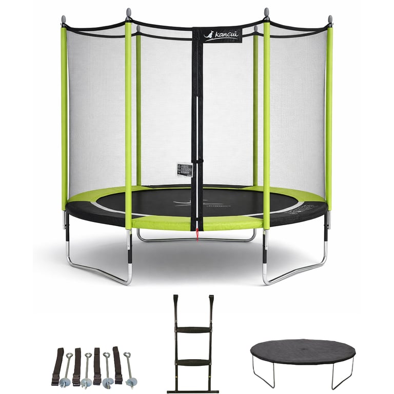 KANGUI Trampoline jumpi vert&nbsp;noir 300