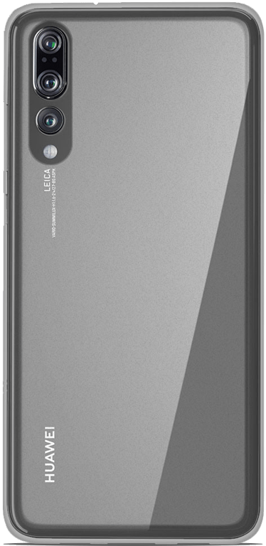 Coque silicone unie compatible Transparent Huawei P20 Pro