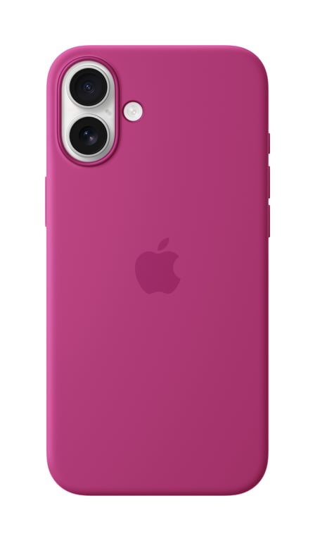 Apple Funda de silicona con MagSafe para el iPhone 16 Plus - Fucsia - Nuevo
