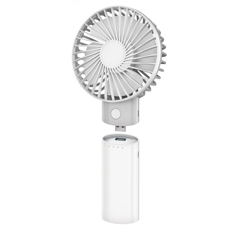 PLATINET Ventilateur de Bureau Rechargeable avec Batterie Externe 4000 mAh 3 étapes Neuf