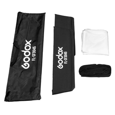 GODOX Kit de softbox y rejilla de panal para panel LED FL60