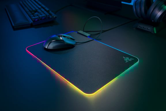 Razer Firefly V2 Alfombrilla de ratón para juegos Negro