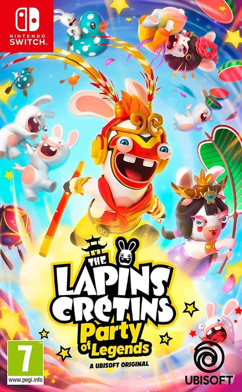 LES LAPINS CRETINS PARTY OF LEGENDS SWITCH - vue 3