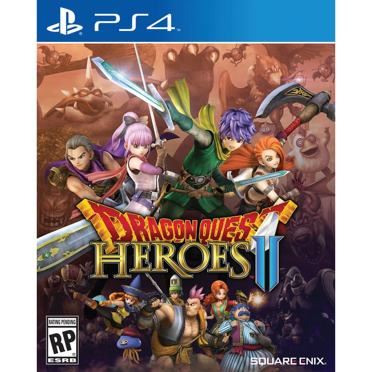 Jeu vidéo Dragon Quest Heroes II RPG daction Multijoueur coopératif PS4 - vue 2