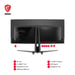 MSI MAG 341CQPDE QD-OLED 86,4 cm (34'') 3440 x 1440 pixel UltraWide Quad HD Flat Panel PC Monitor Nero
