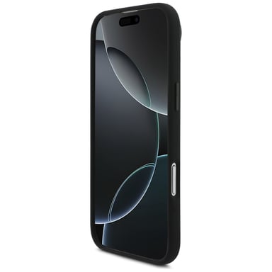 Étui BMW M en silicone avec logo MagSafe pour iPhone Air, noir