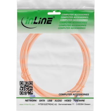 InLine 74914O cavo di rete Arancione 15 m Cat6a S/FTP (S-STP)