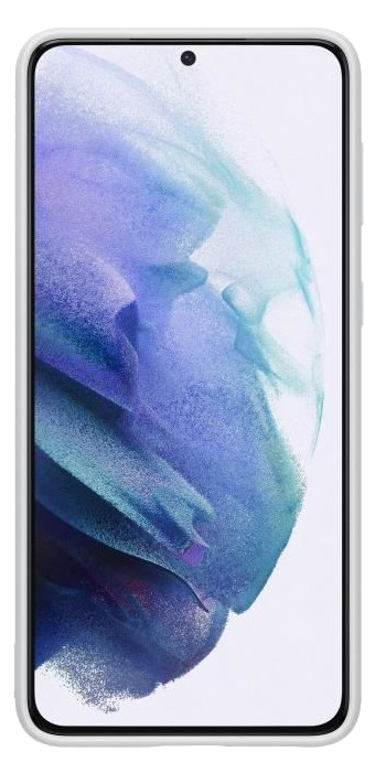 Silicone Cover S21 Plus Gris Clair