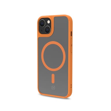 Celly Magmatt custodia protettiva per telefoni cellulari 15,5 cm (6.1'') Cover Trasparente, Giallo Apple iPhone 14