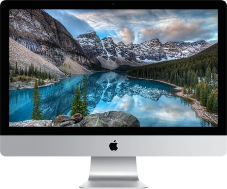 Apple iMac Intel® Core™ i5 68,6 cm (27'') 5120 x 2880 pixels PC All-in-One 8 Go LPDDR3-SDRAM 1 To Fusion Drive Mac OS X 10.11 El Capitan Wi-Fi 5 (802.11ac) Argent