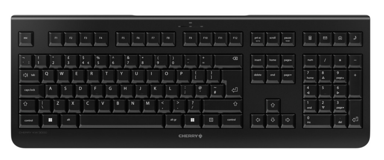 CHERRY KW 3000 clavier Universel RF sans fil QWERTY Anglais Neuf