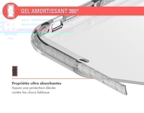 FORCE CASE FCLIFENGS21FET coque de protection pour téléphones portables Transparent Samsung G S21FE