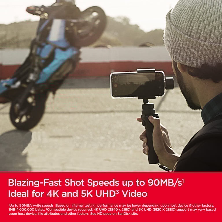 SanDisk Extreme MicroSDXC - vue 10