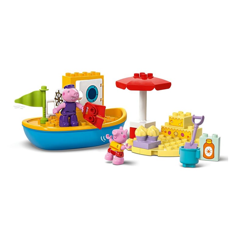 Set de jeu Peppa Pig LEGO DUPLO : Le voyage en bateau (10432) - Neuf