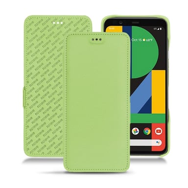 Housse cuir Google Pixel 4 XL -  - Vert - Simili cuir