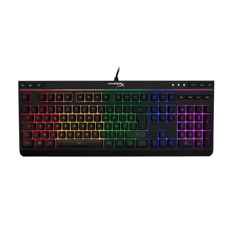 RGB hyperX core en alliage Clavier de jeu disposition FR - vue 6