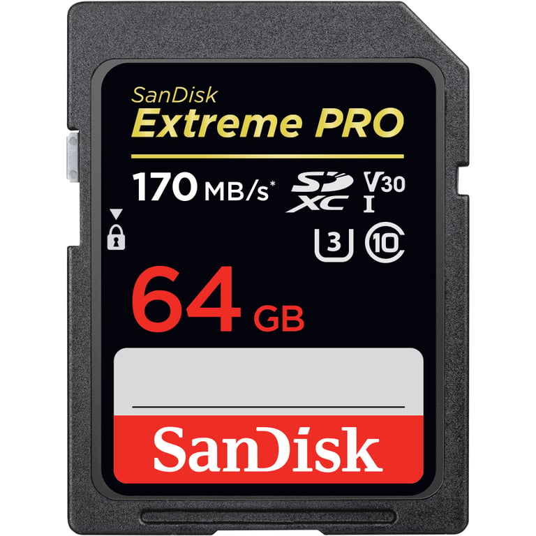 Sandisk Exrteme PRO 64 GB 64 Go SDXC UHS-I Classe 10