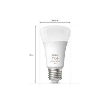 Bombillas LED conectadas PHILIPS Hue White & Color Ambiance E27 - compatibles con Bluetooth