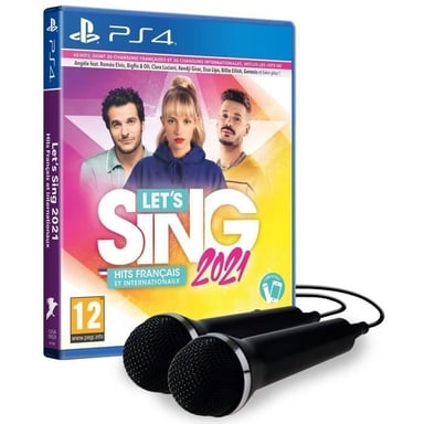 Juego Lets Sing 2021 French Hits + 2 Microphones PS4 Descarga gratuita