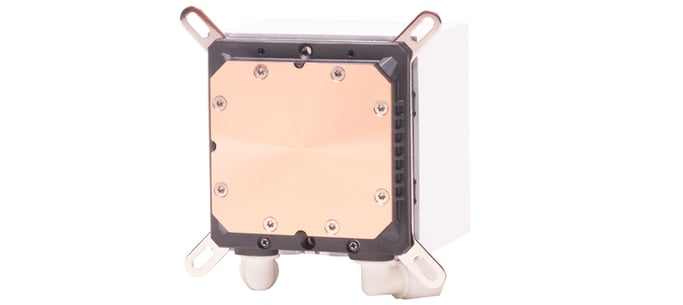 itek HYDRO CUBE 240W Processore Kit di raffreddamento a liquido 12 cm Bianco