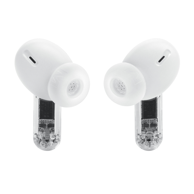 JBL Tune Beam 2 Ghost Edition Casque Sans fil Ecouteurs Musique/Quotidien Bluetooth Blanc - Neuf