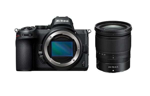 Nikon Z 5 Boîtier MILC 24,3 MP CMOS 6016 x 4016 pixels Noir