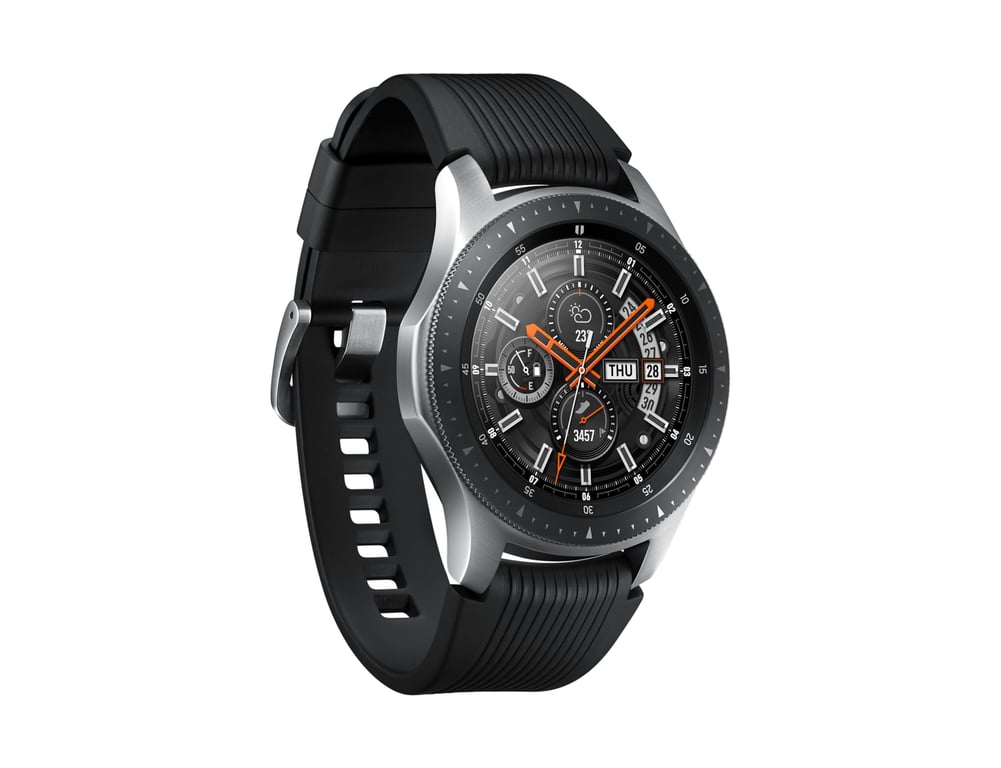 Samsung Galaxy Watch 3,3 cm (1.3") OLED 46 mm Numérique 360 x 360 pixels  Écran tactile Argent Wifi GPS (satellite) - Samsung