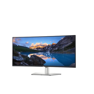 DELL UltraSharp U3824DW LED display 95,2 cm (37.5'') 3840 x 1600 Pixeles Wide Quad HD+ LCD Negro, Plata