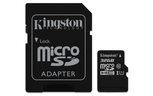 Tecnologia Kingston Canvas Select 32GB MicroSDHC UHS-I Classe 10