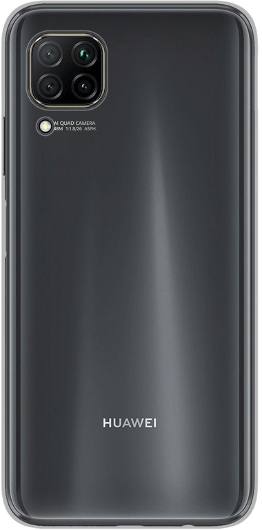 Coque silicone unie compatible Transparent Huawei P40 Lite