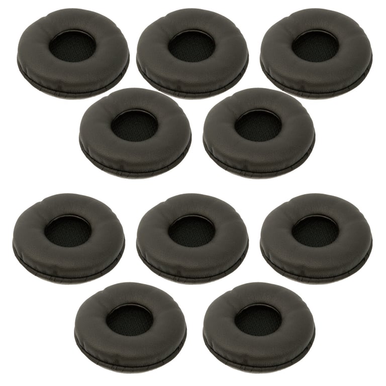 Coussinets Jabra 14101-37 – Simili Cuir, Pack de 10, Confort Optimal - vue 2