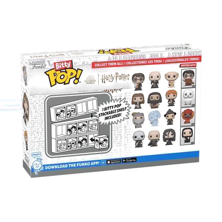 Funko Harry Potter 4 figurines Bitty POP! Dumbledore - vue 4