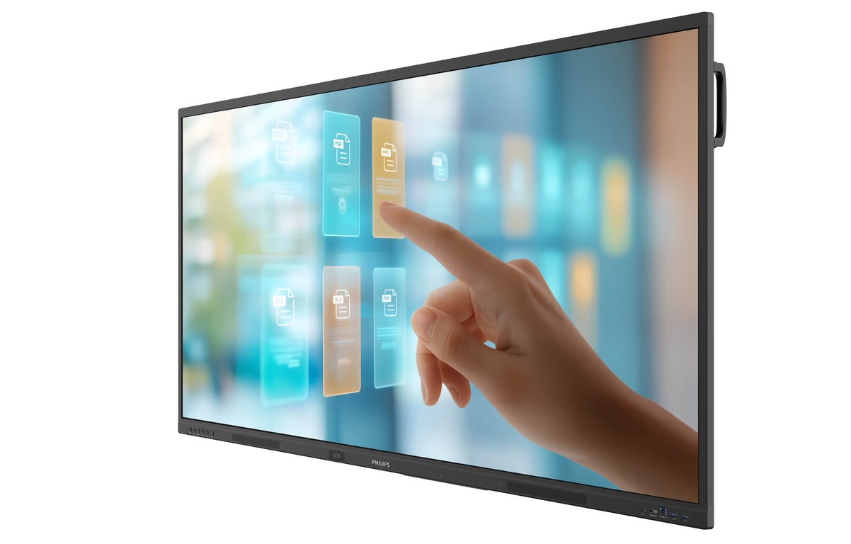 Philips 75BDL4252E00 Écran d'affichage dynamique Écran plat de signalisation numérique 75 LCD Wifi 400 cdm² 4K Ultra HD Écran tactile Intégré dans le processeur Android 14 187 - vue 2