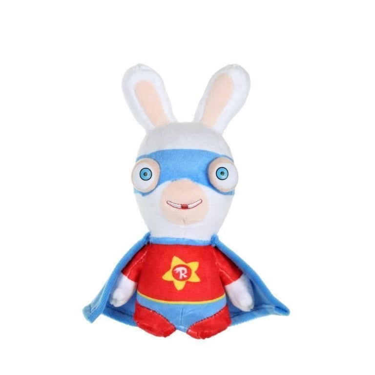 Peluche Super Héros LAPINS CRETINS – Sonore, 18 cm, 070702 - vue 2