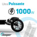 Trottinette electrique BEEPER Cross FX1000-S - 1000 W - Pliable - Batterie Plomb - 36 V - Sans selle