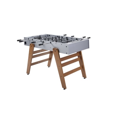 Futbolín Omaha Gris - Futbolín moderno y compacto