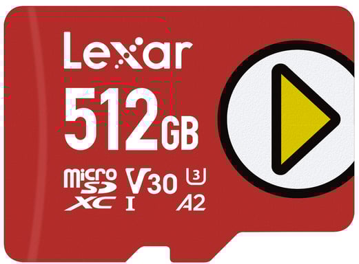 Scheda Lexar PLAY microSDXC UHS-I 512 GB Classe 10