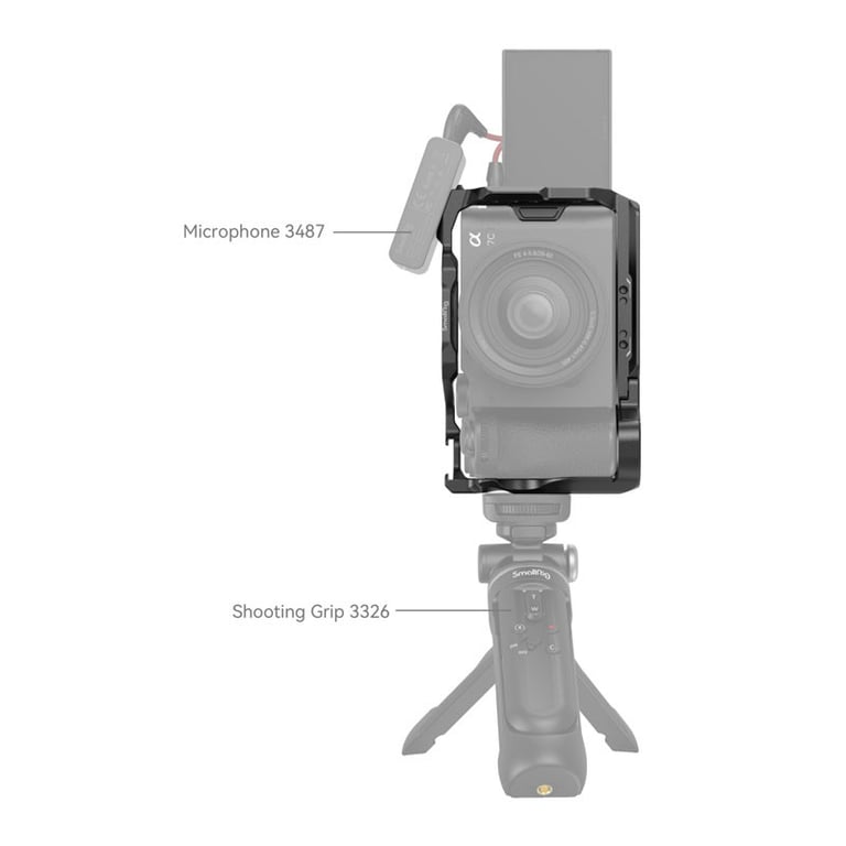 SMALLRIG Cage pour SONY A7CII / A7CR 4422 - vue 4