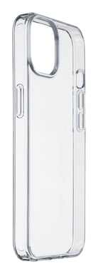 Cellularline Clear Strong - iPhone 14 Plus Funda rígida con bordes de goma - con tecnología antibacteriana integrada