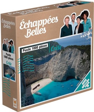 Puzzle 1000 pièces Topi Games Echappées Belles Crète Coloris unique