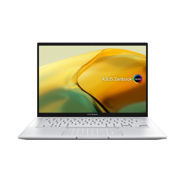 Asus Zenbook 14X OLED Ux3402Va-Km139W Intel® Core™ i5 i5-1340P Ordinateur Portable 35,6 Cm (14 ) 2.8K 16 Go Lpddr5-Sdram 512Go SSD Wi-Fi 6E (802.11Ax) Windows 11 Home Argent - Très Bon État