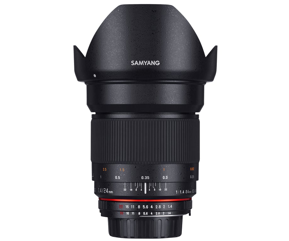 Objectif Samyang 24mm F1.4 ED AS IF UMC – Large, Monture Nikon
