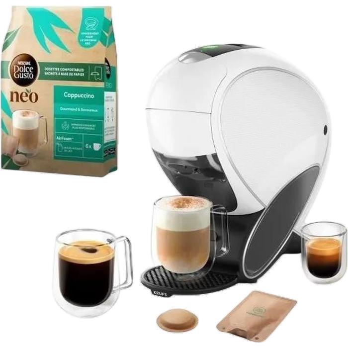 Machine à café Krups Dolce Gusto Neo KP850110 1.3L Blanc - Neuf