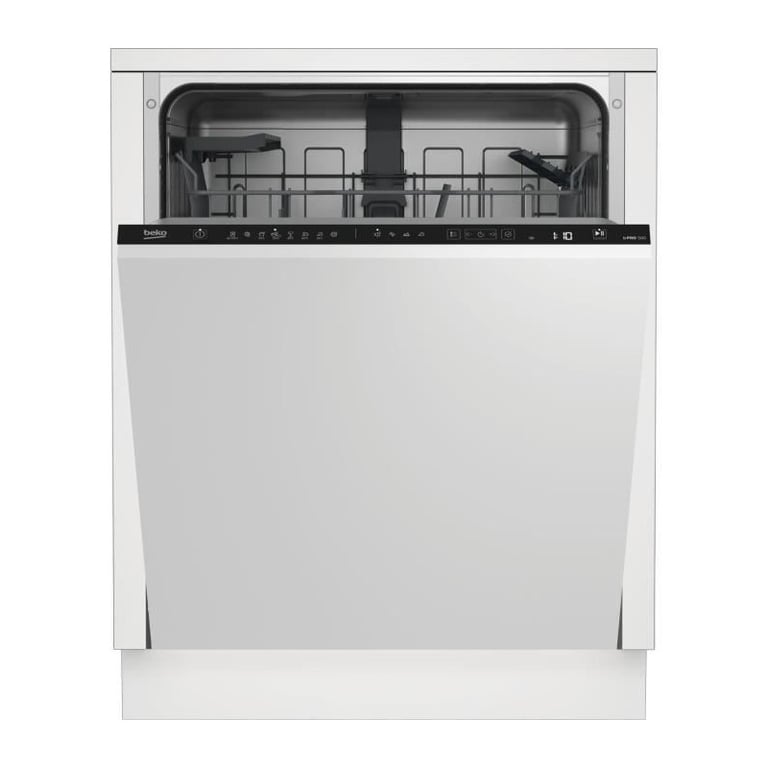 Lave vaisselle tout intégrable BEKO BDIN18441 14 couverts Induction L60cm 42dB Ouverture automatique - vue 4